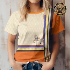 Premium HERMÈS T-Shirt 💖 Women 2024 LUX- TX-0002AXAHAMGL