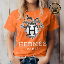 Premium HERMÈS T-Shirt 💖 Women 2024 LUX- TX-0002F4BHYUUJ
