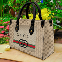 Limited Edition GUCCI LEATHER HANDBAG KIN-F76B-ML441