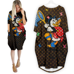 Limited Edition Scrooge Mcduck Louis Vuitton Donald Duck Pocket Dress SHO - ZOW - ACS0011