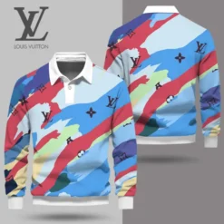 LOUIS VUITTON Premium Long Sleeve Polo Shirt LUX-YVWYB-KOWYDP4N