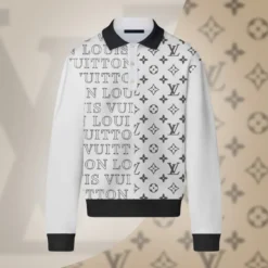 LOUIS VUITTON Premium Long Sleeve Polo Shirt LUX-YVWYB-GIMANHNF