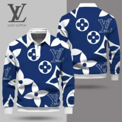LOUIS VUITTON Premium Long Sleeve Polo Shirt LUX-YVWYB-XND5VLUU