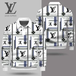 LOUIS VUITTON Premium Long Sleeve Polo Shirt LUX-YVWYB-EFFRRMHF
