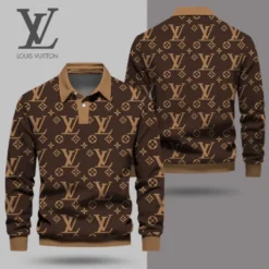 LOUIS VUITTON Premium Long Sleeve Polo Shirt LUX-YVWYB-F8HOL9KI