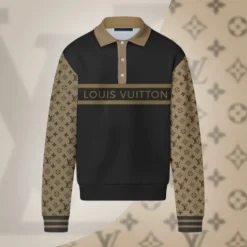 LOUIS VUITTON Premium Long Sleeve Polo Shirt LUX-YVWYB-KHTSISTW