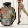 Gucci Flower Hoodie Leggings Luxury Brand Clothing Clothes Outfit For Women Luxury Women Outfit Trending 2025 - AF+DDK-0077094