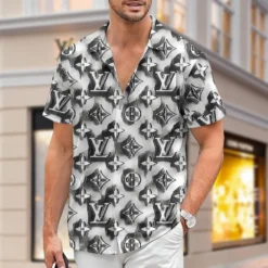 [PREMIUM] Limited LOUIS VUITTON Short Sleeve Button Shirt 2024 LUX-SP-001BGHEW0Q6