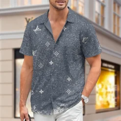 [PREMIUM] Limited LOUIS VUITTON Short Sleeve Button Shirt 2024 LUX-SP-001TXPGTUCK