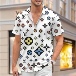 [PREMIUM] Limited LOUIS VUITTON Short Sleeve Button Shirt 2024 LUX-SP-001XPDED7CG