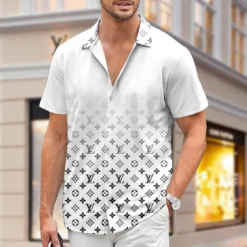 [PREMIUM] Limited LOUIS VUITTON Short Sleeve Button Shirt 2024 LUX-SP-001KZKLSB4Z