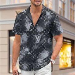 [PREMIUM] Limited LOUIS VUITTON Short Sleeve Button Shirt 2024 LUX-SP-001NXBI3SPJ