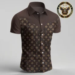 [PREMIUM] Limited LOUIS VUITTON Short Sleeve Button Shirt 2024 LUX-SP-001ODWBXQT9