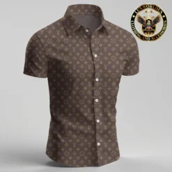 [PREMIUM] Limited LOUIS VUITTON Short Sleeve Button Shirt 2024 LUX-SP-001JH4GTBHE