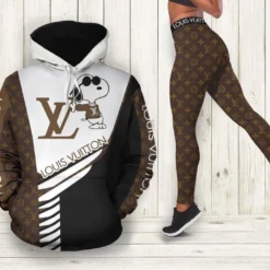 Louis Vuitton Snoopy 3D Hoodie Leggings Set Lv Gift For Disney Lovers - MRS-AF+DDK-00341745