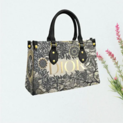 Limited Edition Christian DIOR LEATHER HANDBAG KIN-F76B-ML418