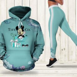 Tiffany & Co. Mickey Mouse Hoodie Leggings Luxury Brand Clothing Clothes Outfit For Women Luxury Women Outfit Trending 2025 - AF+DDK-00252331