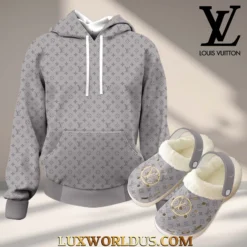 LOUIS VUITTON Premium Hoodie Match Fleece Crocs 2025 LUX-AF+P65-0PNQ56PMY