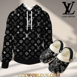 LOUIS VUITTON Premium Hoodie Match Fleece Crocs 2025 LUX-AF+P65-0O0QY42RR