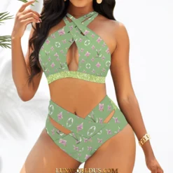 LOUIS VUITTON Luxury Two Pieces BIKINI 💖 Hot Summer 2025 LUX-YBIK2-0XFCMDKUB