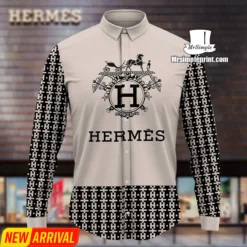 [NEW] Premium HERMÈS Long Sleeve Button Shirt MRS-CCY-136833
