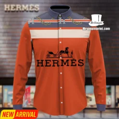 [NEW] Premium HERMÈS Long Sleeve Button Shirt MRS-CCY-136832