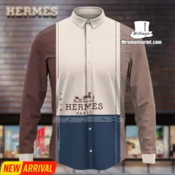[NEW] Premium HERMÈS Long Sleeve Button Shirt MRS-CCY-136824