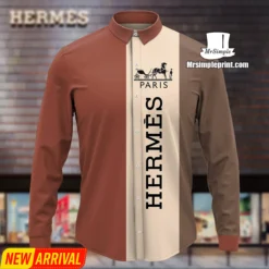 [NEW] Premium HERMÈS Long Sleeve Button Shirt MRS-CCY-136823