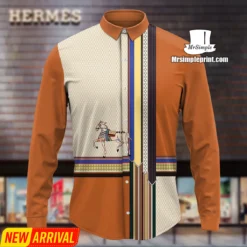 [NEW] Premium HERMÈS Long Sleeve Button Shirt MRS-CCY-136821