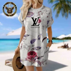 LOUIS VUITTON Premium Short Sleeve Pocket Dress 💖 Summer 2024 LUX-CJX1-0000CYUCDOVZ
