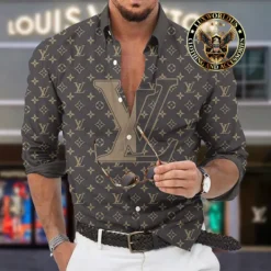 Premium LOUIS VUITTON Long Sleeve Button Shirt LUX-CCY-LV000DRR7EUIC