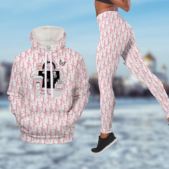 Christian Dior Hoodie & Leggings Set Outfit For Women 2025 – AF+DDK-HLG0001