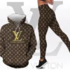 LOUIS VUITTON Premium Hoodie Leggings Set For WOMEN 2025 MRS-AF+DDK-28802