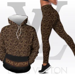 LOUIS VUITTON Premium Hoodie Leggings Set For WOMEN 2025 MRS-AF+DDK-28803