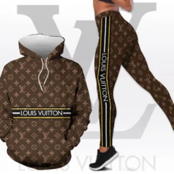LOUIS VUITTON Premium Hoodie Leggings Set For WOMEN 2025 MRS-AF+DDK-28804