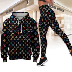 LOUIS VUITTON Premium Hoodie Leggings Set 2025 LUX-AF+DDK-0U22HM05