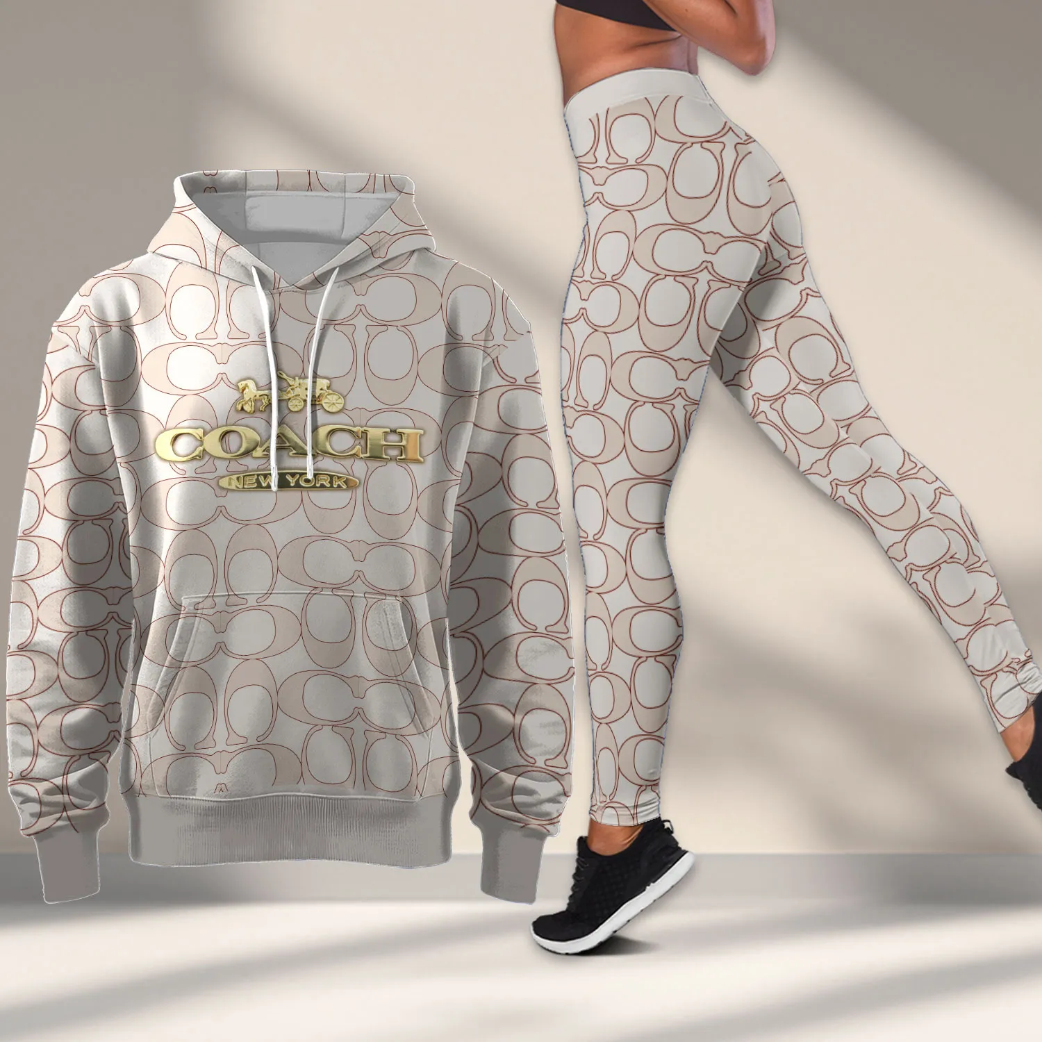 COACH Premium Hoodie Leggings Set 2025 LUX-AF+DDK-57W9UNNV