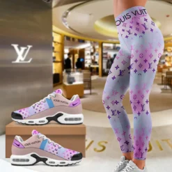 LOUIS VUITTON Premium High Waist Leggings Match Air Max Shoes 2025 LUX-LGS+A951-BFL2LNGO