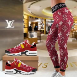 LOUIS VUITTON Premium High Waist Leggings Match Air Max Shoes 2025 LUX-LGS+A951-AX166JVD