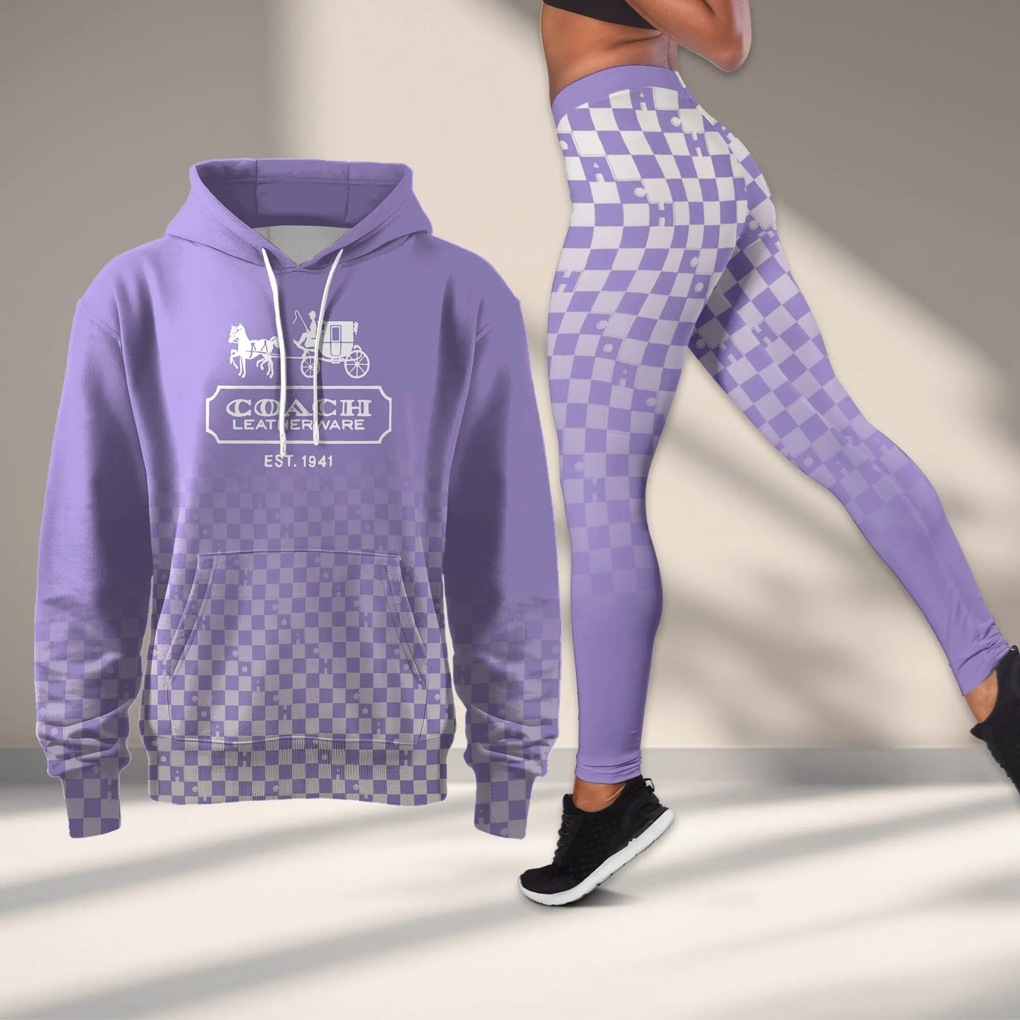 COACH Premium Hoodie Leggings Set 2025 LUX-AF+DDK-ZT7CDFHL