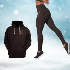 Louis Vuitton Premium New HOTTEST Hoodie & Leggings Set For WOMEN 2025 MRS-AF+DDK-13112301