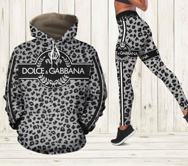 Dolce & Gabbana D&G Hoodie Leggings Luxury Brand Clothing Clothes Outfit For Women Luxury Women Outfit Trending 2025 - AF+DDK-00112590